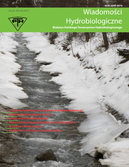 pobierz Wiadomości Hydrobiologiczne zeszyt 4/2013