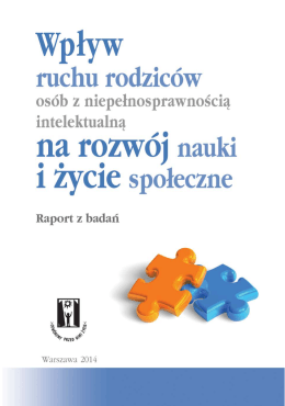 plik pdf - Polskie Stowarzyszenie na Rzecz Osób z Upośledzeniem