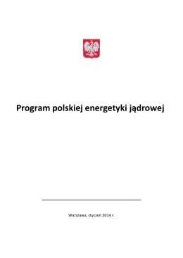 Program polskiej energetyki jądrowej