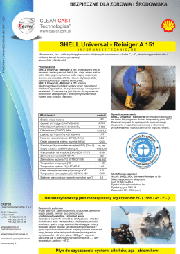Shell Universal - Reiniger A 151
