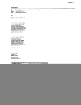 &bull; Powyższy cennik ma charakter orientacyjny, szczeg&oacute;łowa wycena