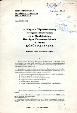 A Magyar Népköztársaság és a Munkásőrség Országos