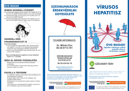 Hepatitisz - Szexmunkások Érdekvédelmi Egyesülete