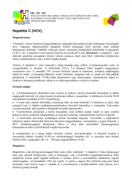 Hepatitis C (HCV),