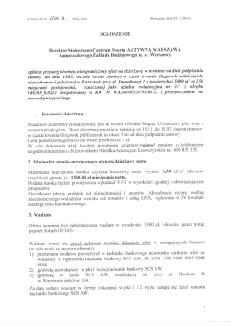 Wzór zobowiązania - Przy Słowiańskim Wzgórzu