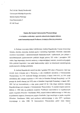 "Biegły w Sądzie" - ramowy program zajęć