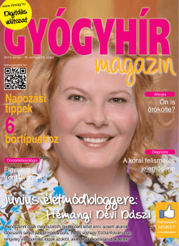 2014. június - Gyógyhír Magazin