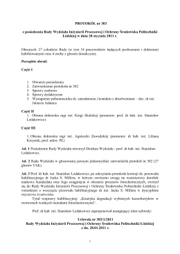Protokół Nr I/10 Rady Powiatu w Pułtusku w dniu 30 listopada 2010r