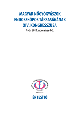 Magyar nőgyógyászok endoszkópos társaságának