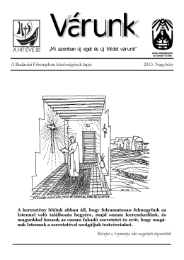 Nagyböjt (PDF - 570 KB) - Mátyás