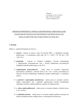 Protokół nr 82/13 z posiedzenia Zarządu Powiatu w Sulęcinie w