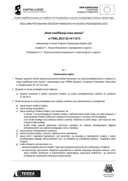 Projekt umowy - Urząd Dzielnicy Praga Północ