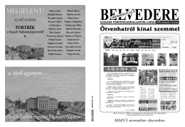 letöltés (.pdf) - Belvedere Meridionale