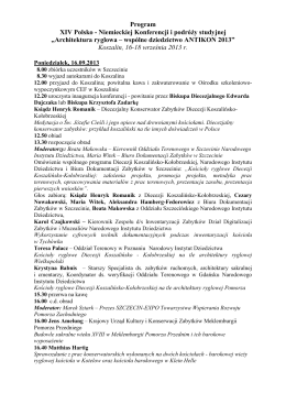 PROGRAM POLEKO 2013.pdf - Polska Izba Gospodarcza Energii