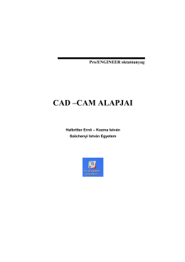 CAD –CAM ALAPJAI - Mindenkilapja.hu