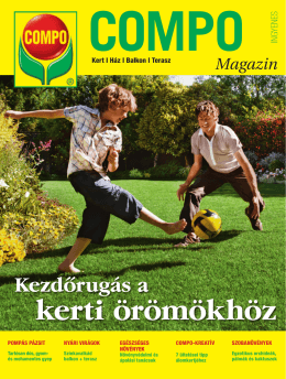 Compo magazin letöltése - Terracotta Magyarország Kft.