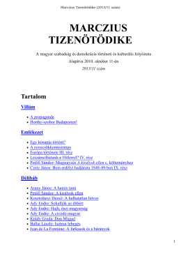 PDF formátum - Marczius Tizenötödike