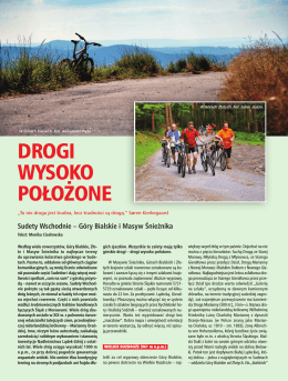 artykuł o gminie stronie śląskie w magazynie rowertour