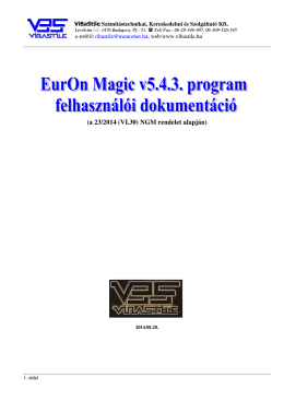 2014.08.20. v5.4.3. EurOn Magic program