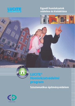LUCITE® Homlokzatvédelmi program - CD