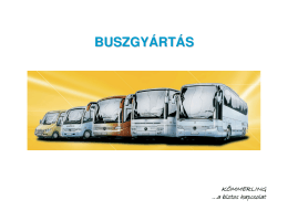 autóbuszgyártás - Eurotrade 21 Kft.