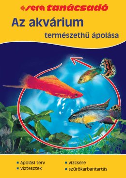 Sera tanácsadó füzetek - Az akvárium természethű ápolása.pdf