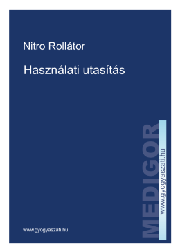 Nitro rollátor - GYOGYASZATI.HU