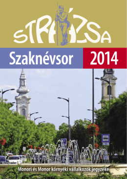 A Strázsa Szaknévsor 2014 letölthető innen.