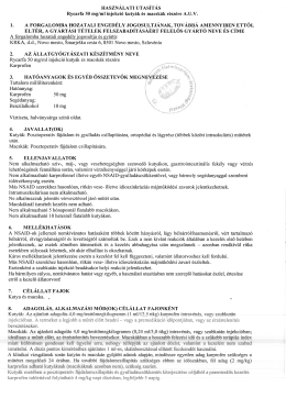 Rycarfa Flavour 50mg/ml injekció kutyák és macskák részére