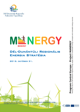 Dél-Dunántúli Regionális Energia Stratégia HU