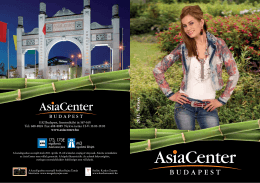2 900Ft - Asia Center