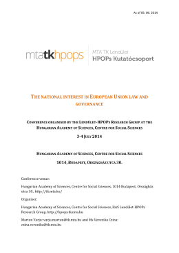 the national interest in european union law and governance 3