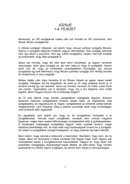 JÓZSUÉ 1-8. FEJEZET - lib.missioncalvary.com