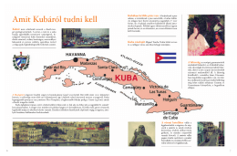 Amit Kubáról tudni kell
