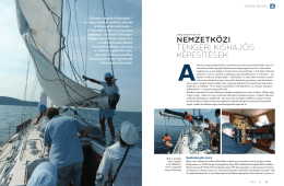 Nemzetközi tengeri kishajós képesítések