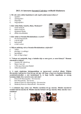 Let&ouml;lthető feladatsor (.pdf)