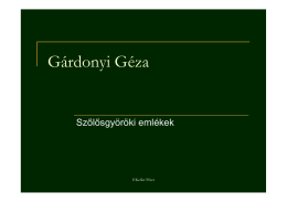 Itt - Gárdonyi Géza
