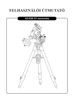 AZ-EQ6 mechanika