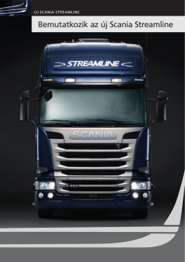 Bemutatkozik az új Scania Streamline