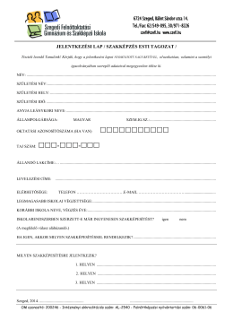 szülői igazolás pdf format