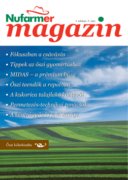 Nufarmer Magazin, 2012. szeptember