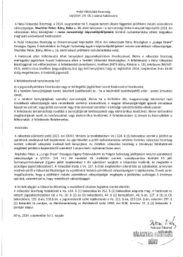 " választópolgár,`Wachtler Péter, Bőny, Béke u. 16. alatti Ia kosnak