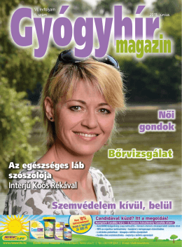 2011. június - Gyógyhír Magazin