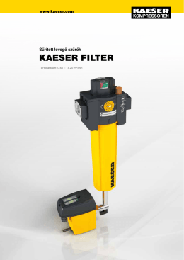 KAESER FILTER - Kaeser Kompressoren Kft.