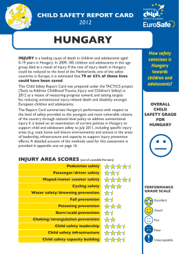 HUNGARY - European Child Safety Alliance