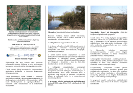 Mentetlen vízjárta területe - Térinformatika az Önkormányzatokért