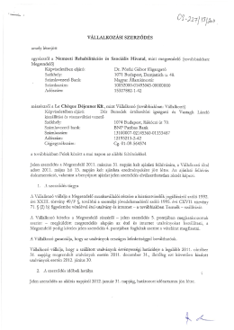 "2275/ ll&iacute;/Jou. - Nemzeti Rehabilit&aacute;ci&oacute;s &eacute;s Szoci&aacute;lis Hivatal