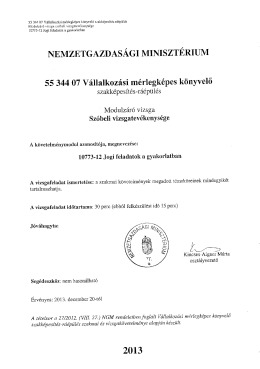 10773-12 Jogi feladatok a gyakorlatban