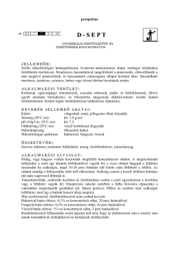 D-SEPT - Hungaro Chemicals