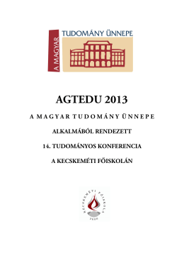 AGTEDU 2013 Program v6